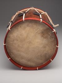 [CIVIL WAR]. Regulation US Infantry snare drum. Manufactured by C. & F. Soistmann, Philadelphia, PA.