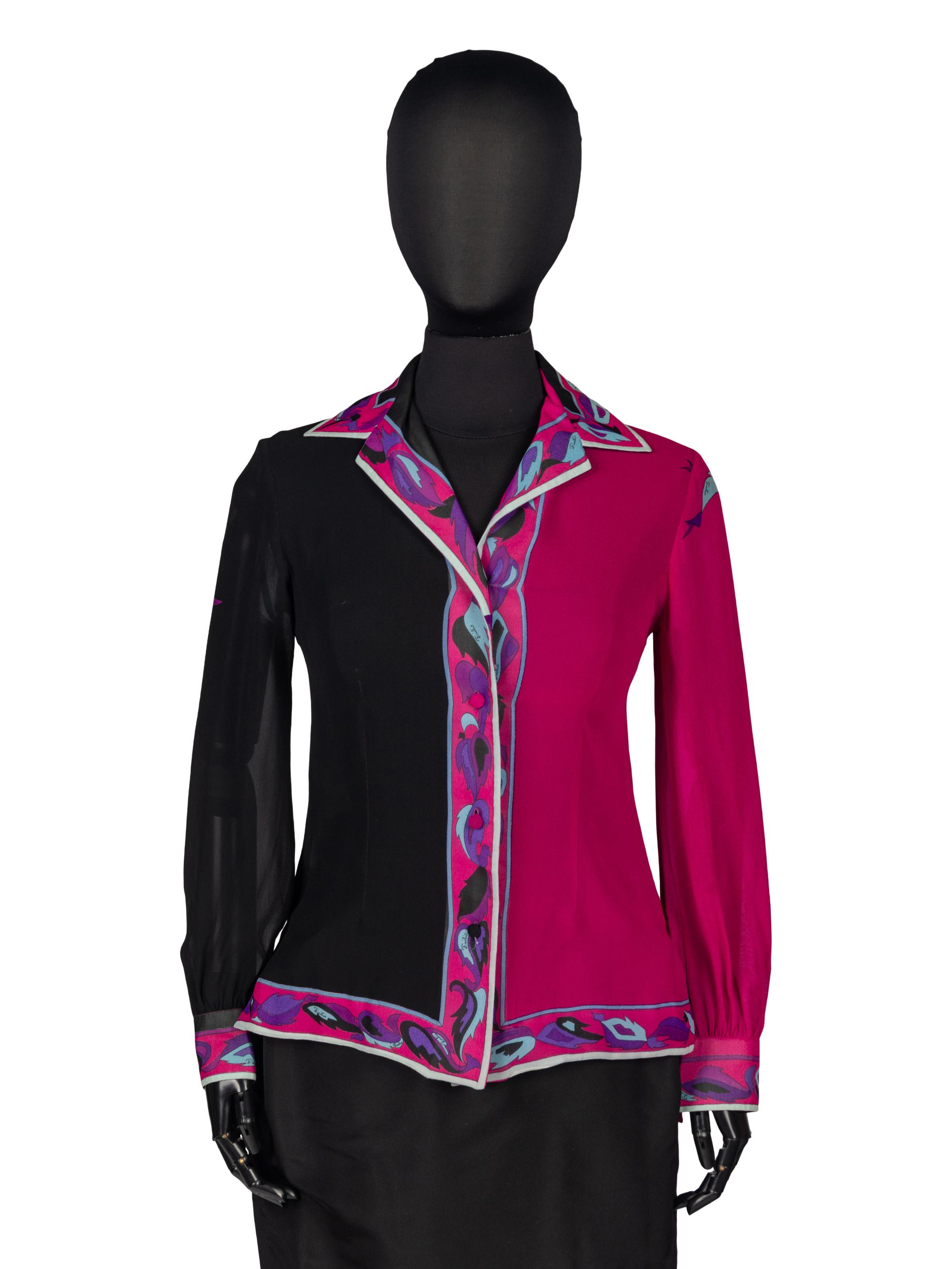 Emilio Pucci Tulip Blouse, 1960s