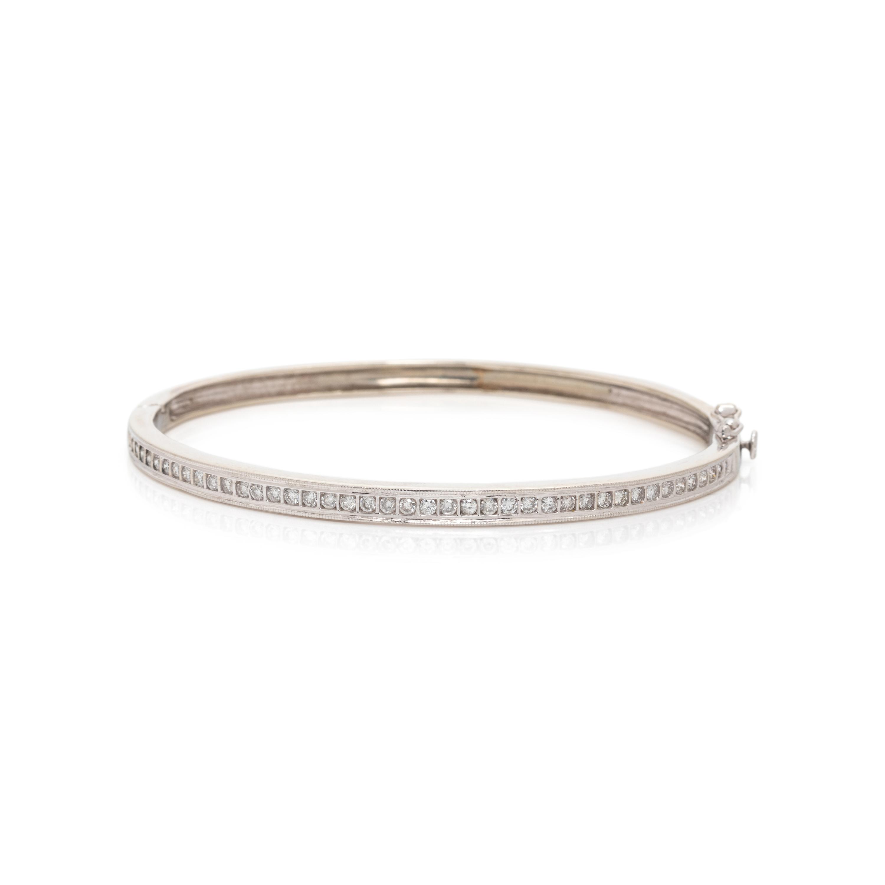 DIAMOND BANGLE BRACELET