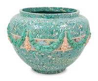 An Uzès Glazed Ceramic Jardinière