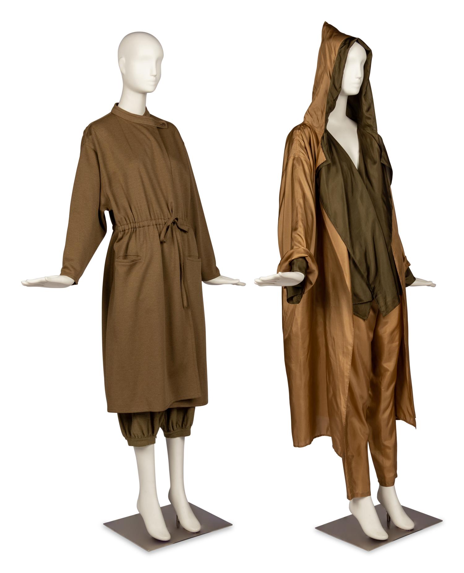 Three Jean-Charles de Castelbajac Pieces with Sonia Rykiel Jacket and Pant, c.1977