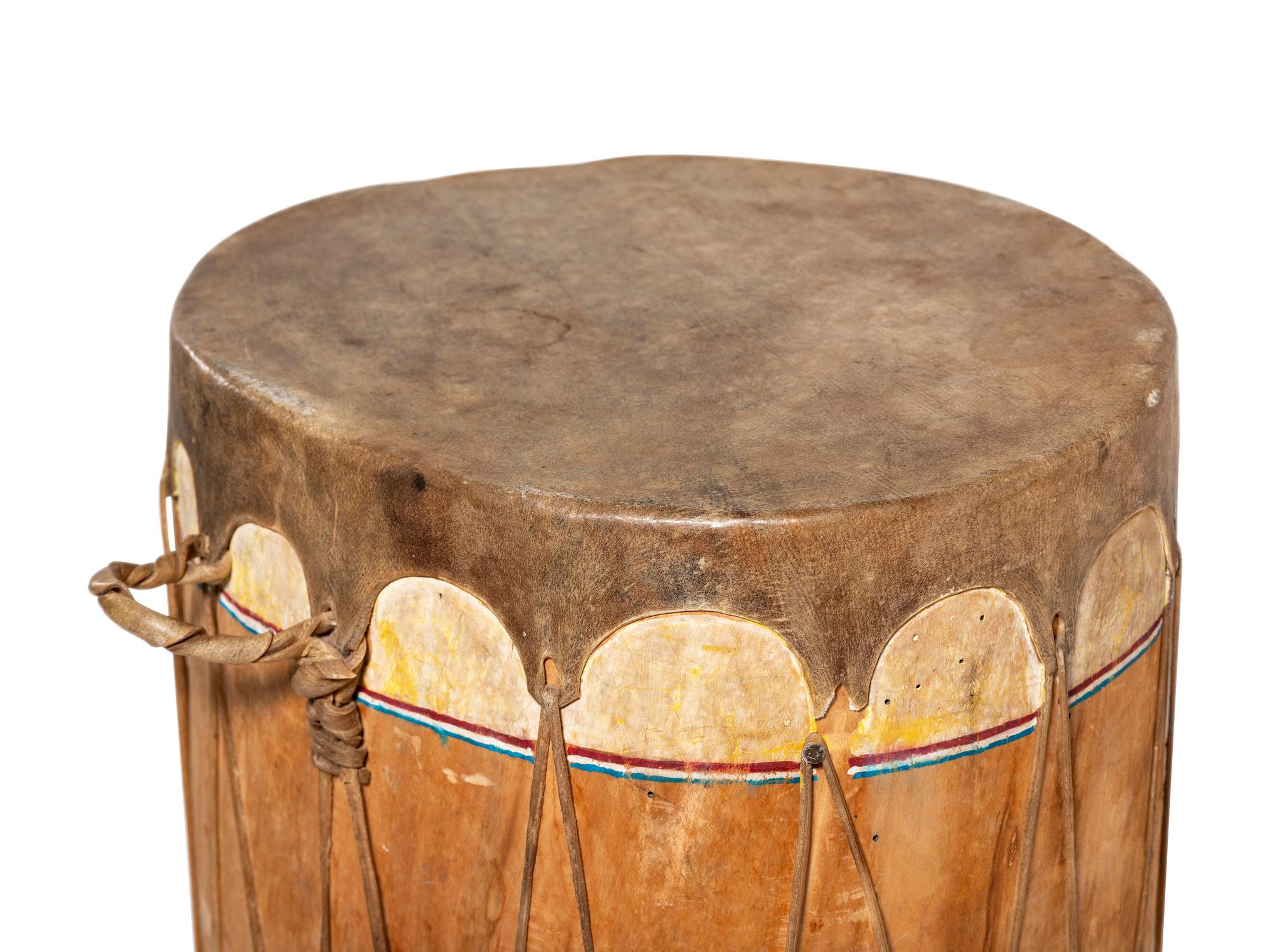 Taos Painted Drum