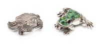 A Collection of Sterling Silver Animal Brooches, 20.20 dwts.