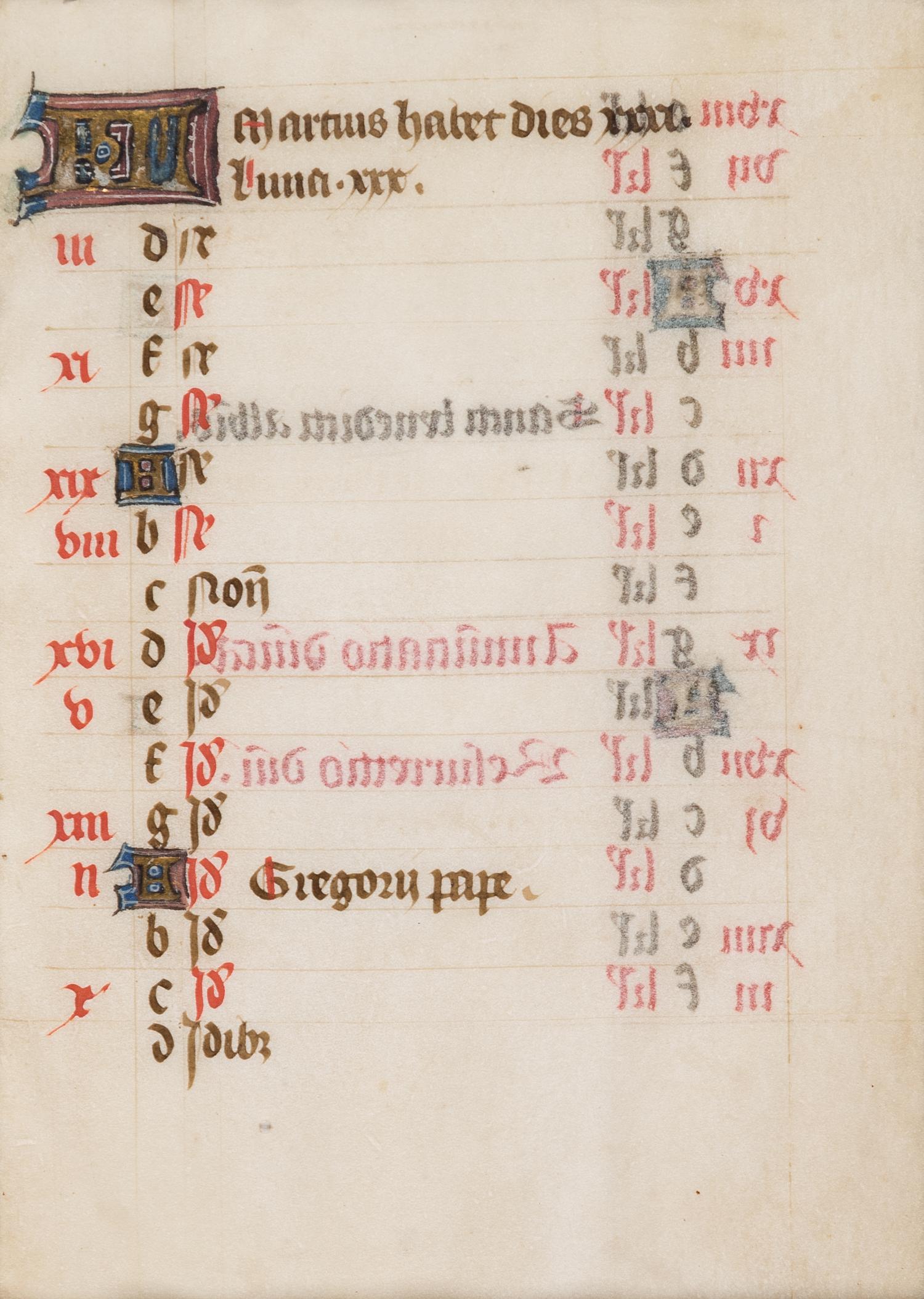 [BOOK OF HOURS]. A group of 25 leaves from medieval and renaissance manuscripts and printed books, including 5 or more from Otto Ege’s Fifty Original Leaves from Medieval Manuscripts. Western Europe: XII-XVI Century [compiled Cleveland, c.1950] and Original Leaves from Famous Bibles: Nine Centuries, 1121-1935 A.D [Compiled Cleveland, c.1950]. Various sizes, including: