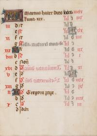 [BOOK OF HOURS]. A group of 25 leaves from medieval and renaissance manuscripts and printed books, including 5 or more from Otto Ege’s Fifty Original Leaves from Medieval Manuscripts. Western Europe: XII-XVI Century [compiled Cleveland, c.1950] and Original Leaves from Famous Bibles: Nine Centuries, 1121-1935 A.D [Compiled Cleveland, c.1950]. Various sizes, including: