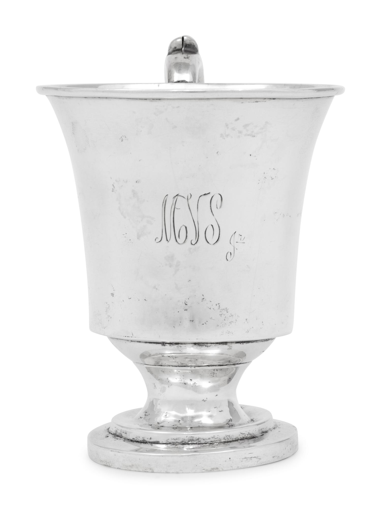 An American Silver Mug
