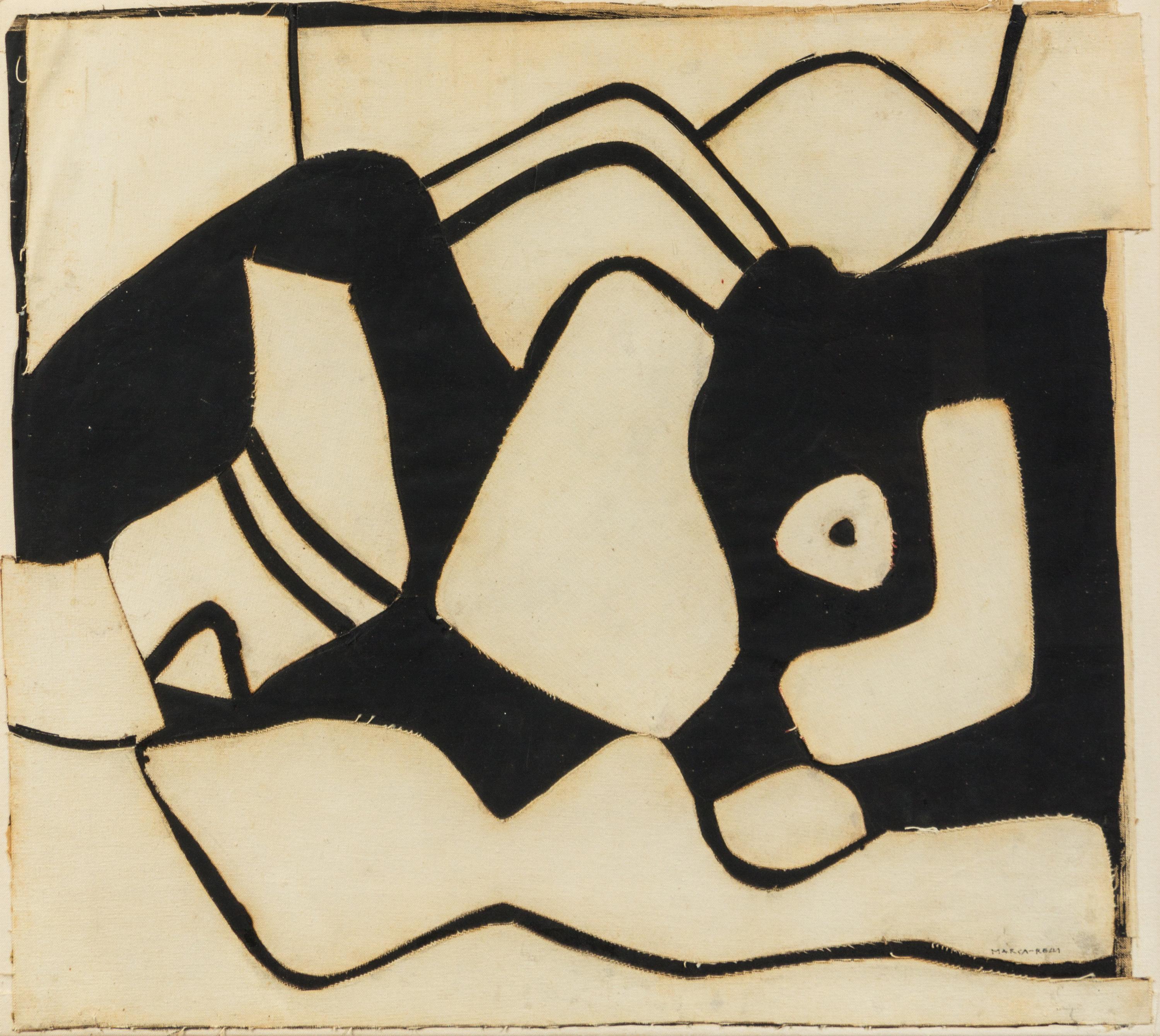 Conrad Marca-Relli, (American, 1913-2000), Untitled # 19, 1972