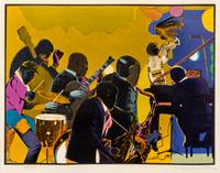 Romare Bearden, (American, 1911-1988), Out Chorus, 1979-80
