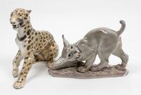 Two Continental Porcelain Figures Height of taller example 7 7/8 inches. — VARIOUS MAKERS