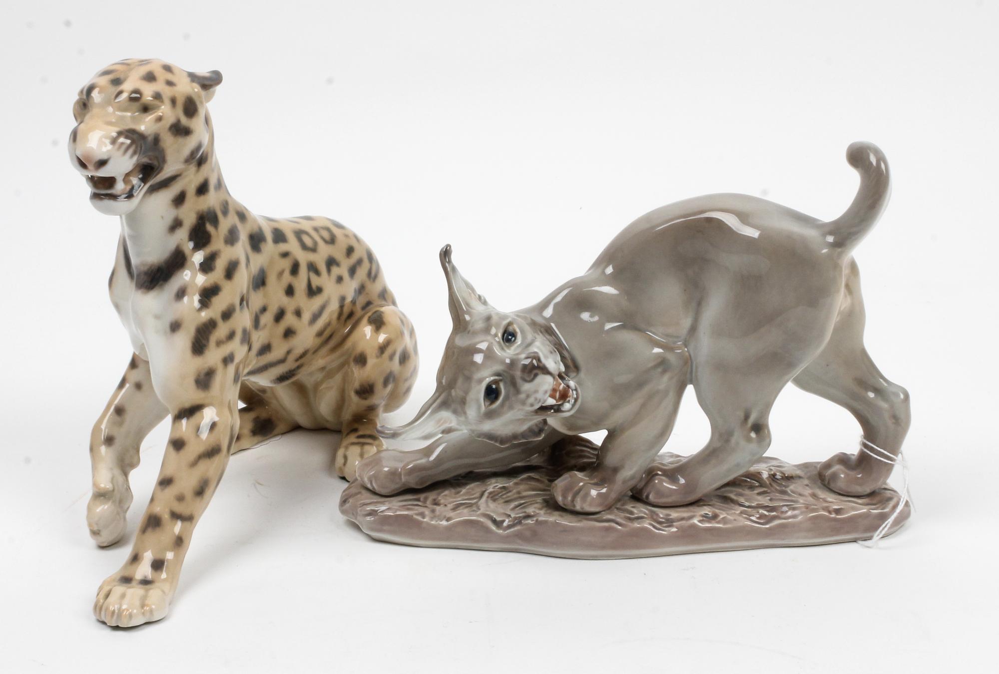 Two Continental Porcelain Figures Height of taller example 7 7/8 inches. — VARIOUS MAKERS