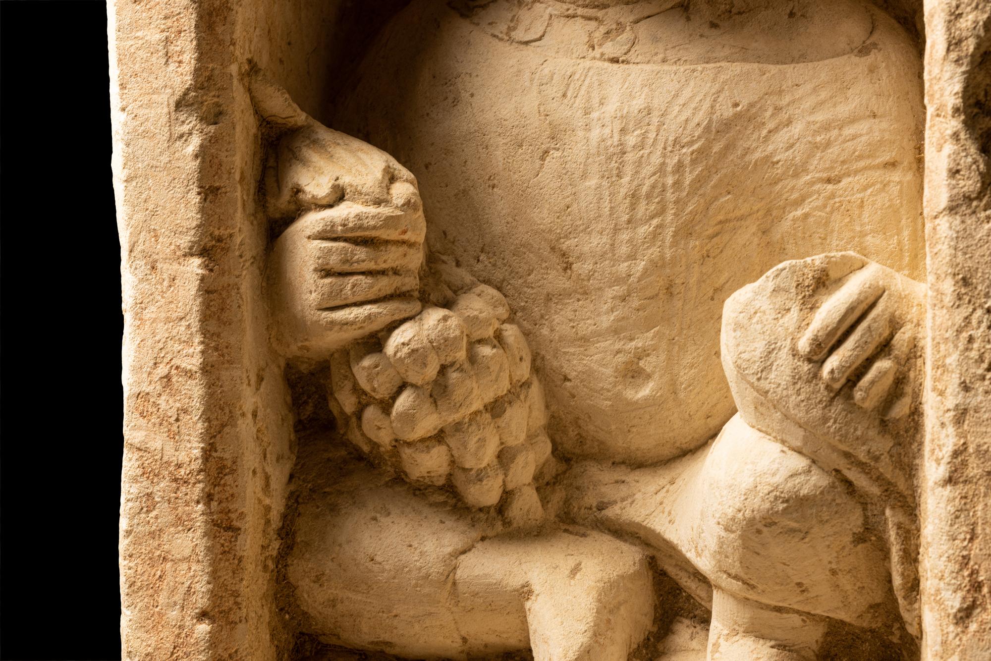 An Romano-Egyptian Limestone Stele