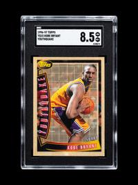 A Group of 1996-97 Topps Youthquake Kobe Bryant Rookie Basketball Cards,