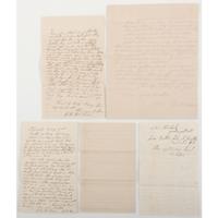 Civil War Archive of John McGraw, 6th Michigan Infantry, Incl. Correspondence from New Orleans and Vicksburg