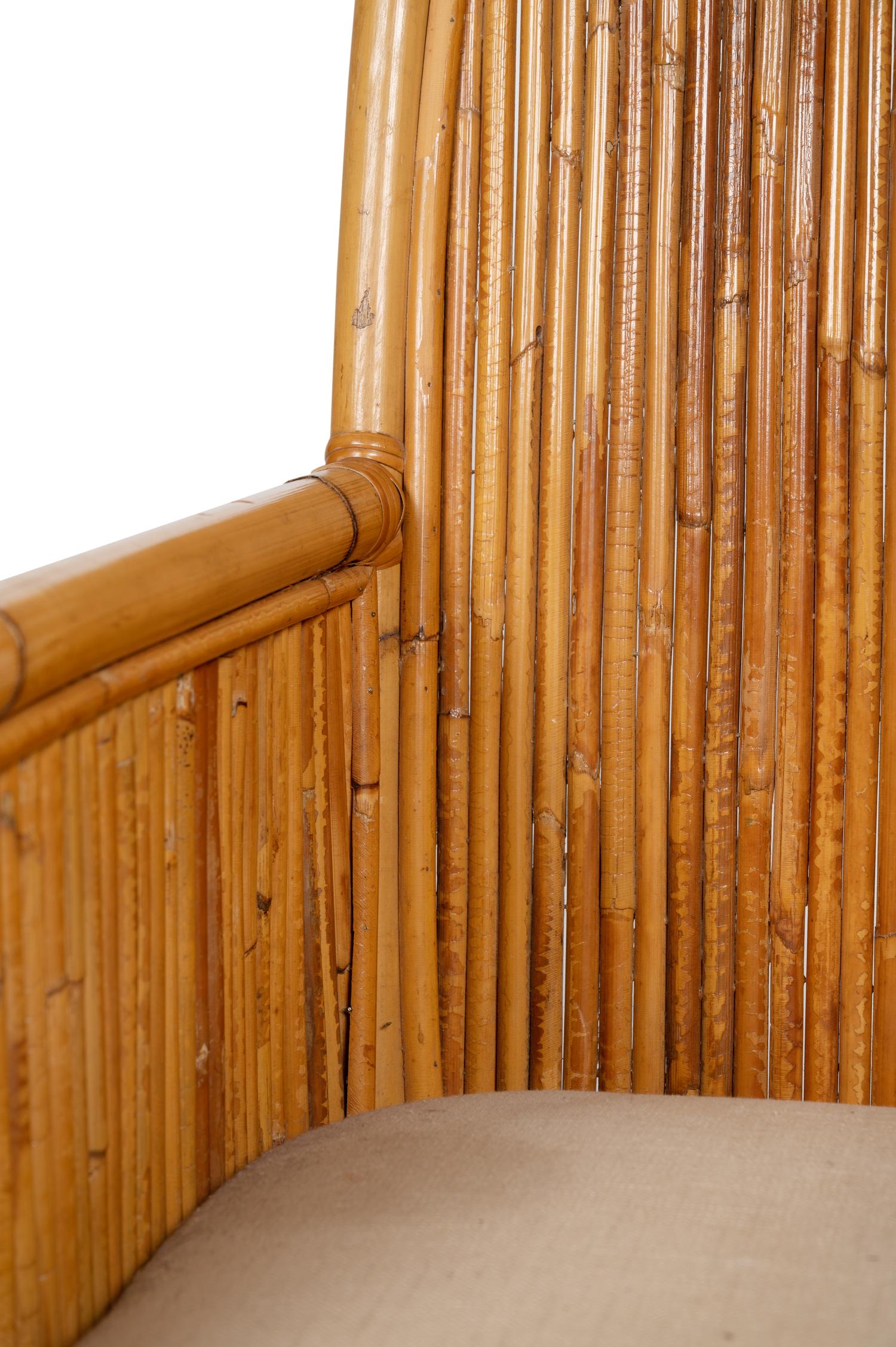 Armchair, c. 1978 Willow and Reed, USA