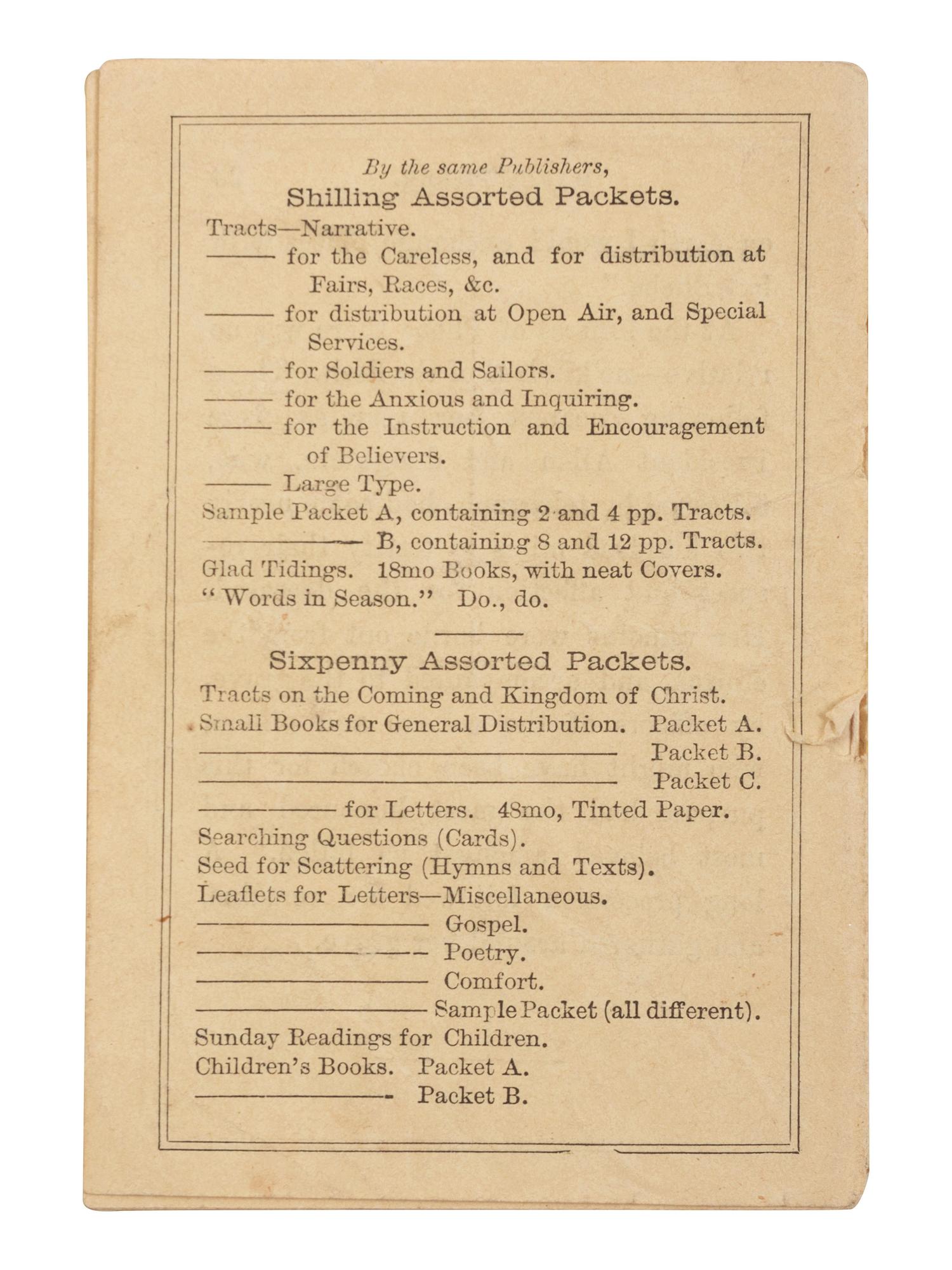 [ENSLAVEMENT & ABOLITION]. [UPHAM, Mrs. T.C.]. Happy Phebe . Dublin and London: ca 1860-1861.