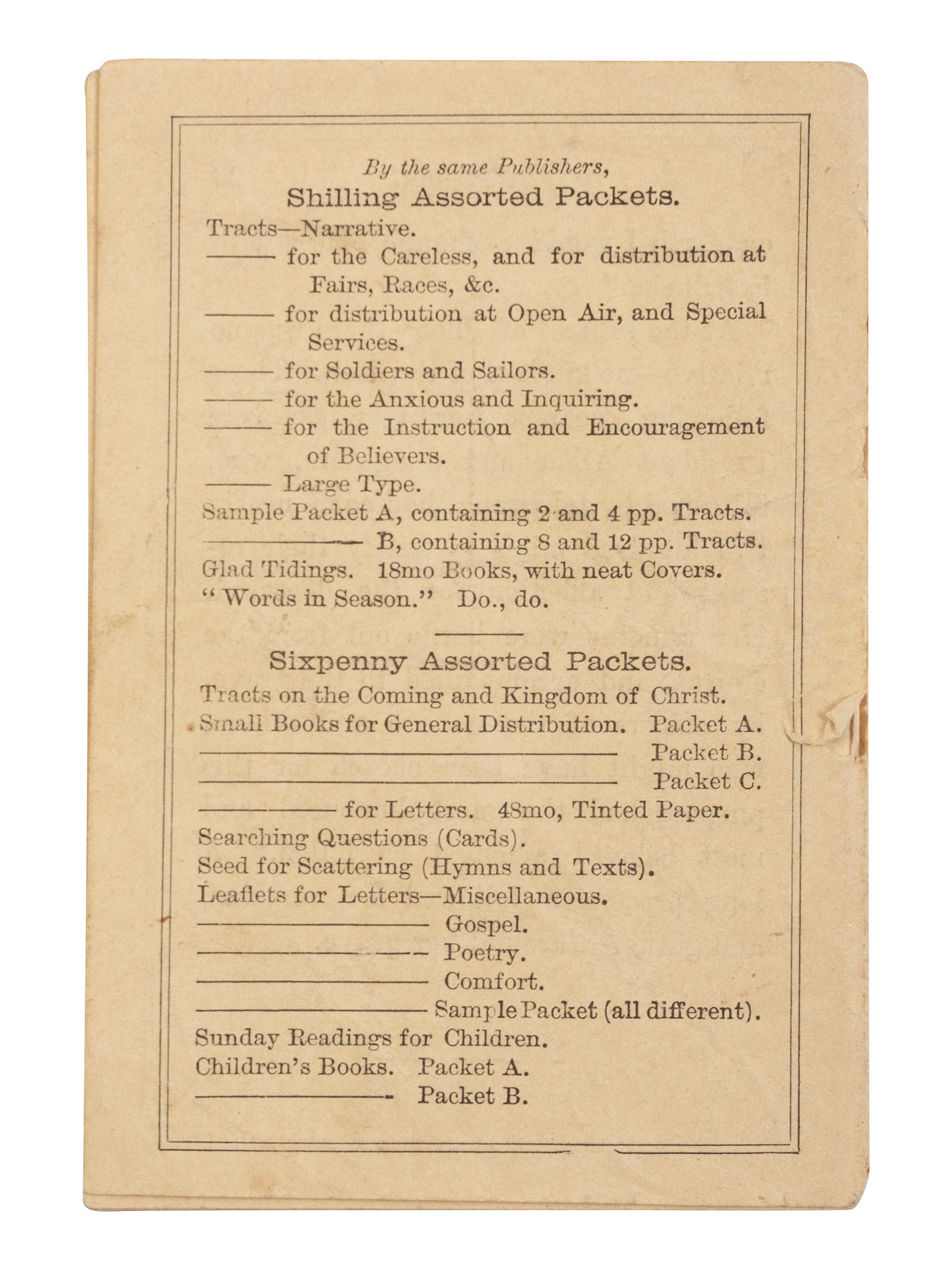 [ENSLAVEMENT & ABOLITION]. [UPHAM, Mrs. T.C.]. Happy Phebe . Dublin and London: ca 1860-1861.