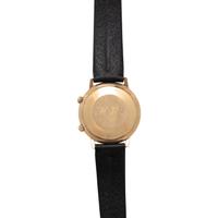 JAEGER-LeCOULTRE, MEMOVOX, VINTAGE, 10K GOLD-FILLED WORLD TIME ALARM WRISTWATCH