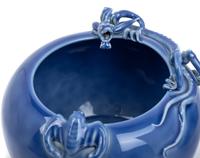 A Pair of Claire-de-Lune Glazed Porcelain Brush Washers