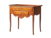 A Louis XVI Inlaid Fruitwood Writing Table