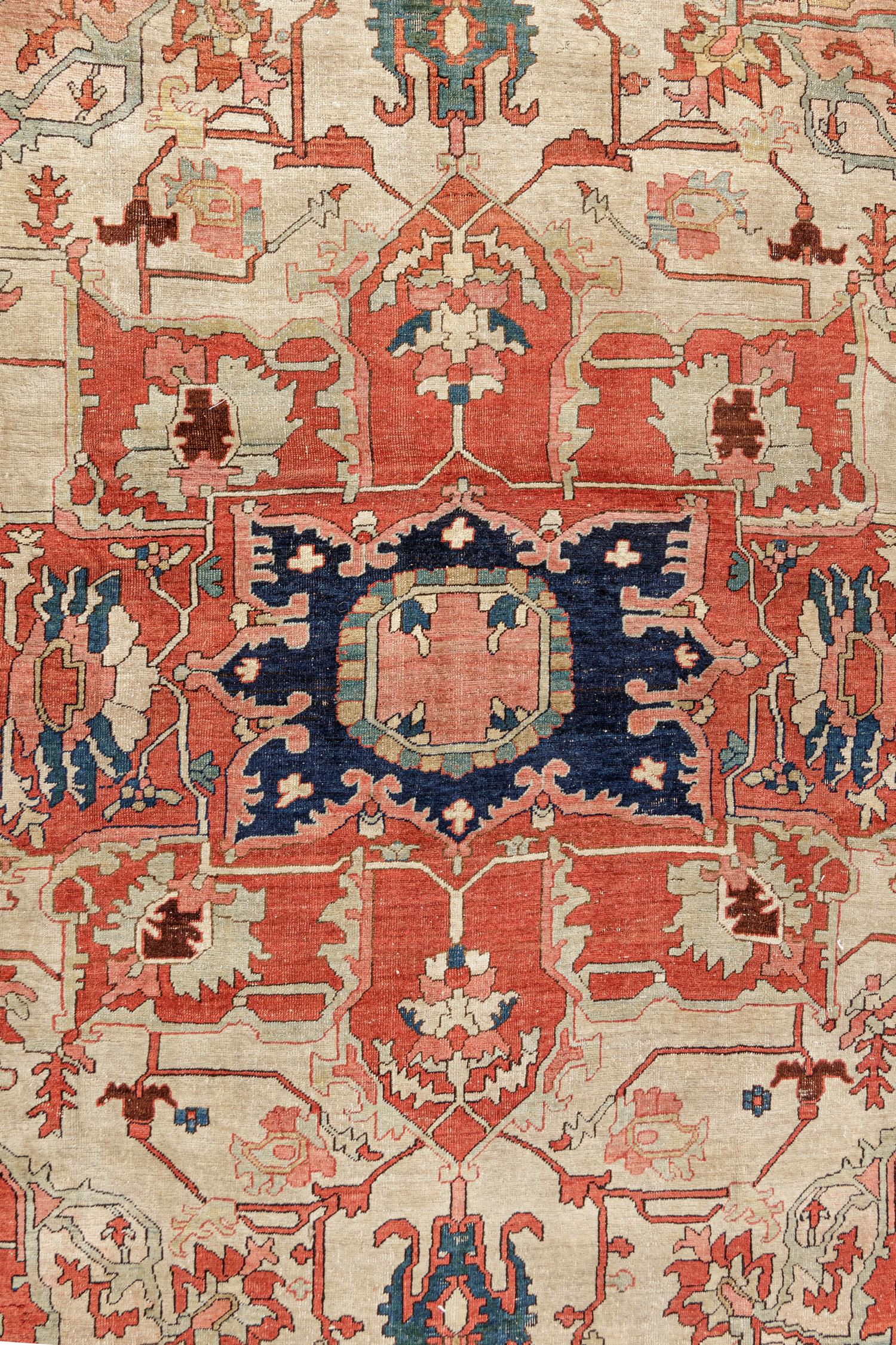 A Serapi Wool Rug