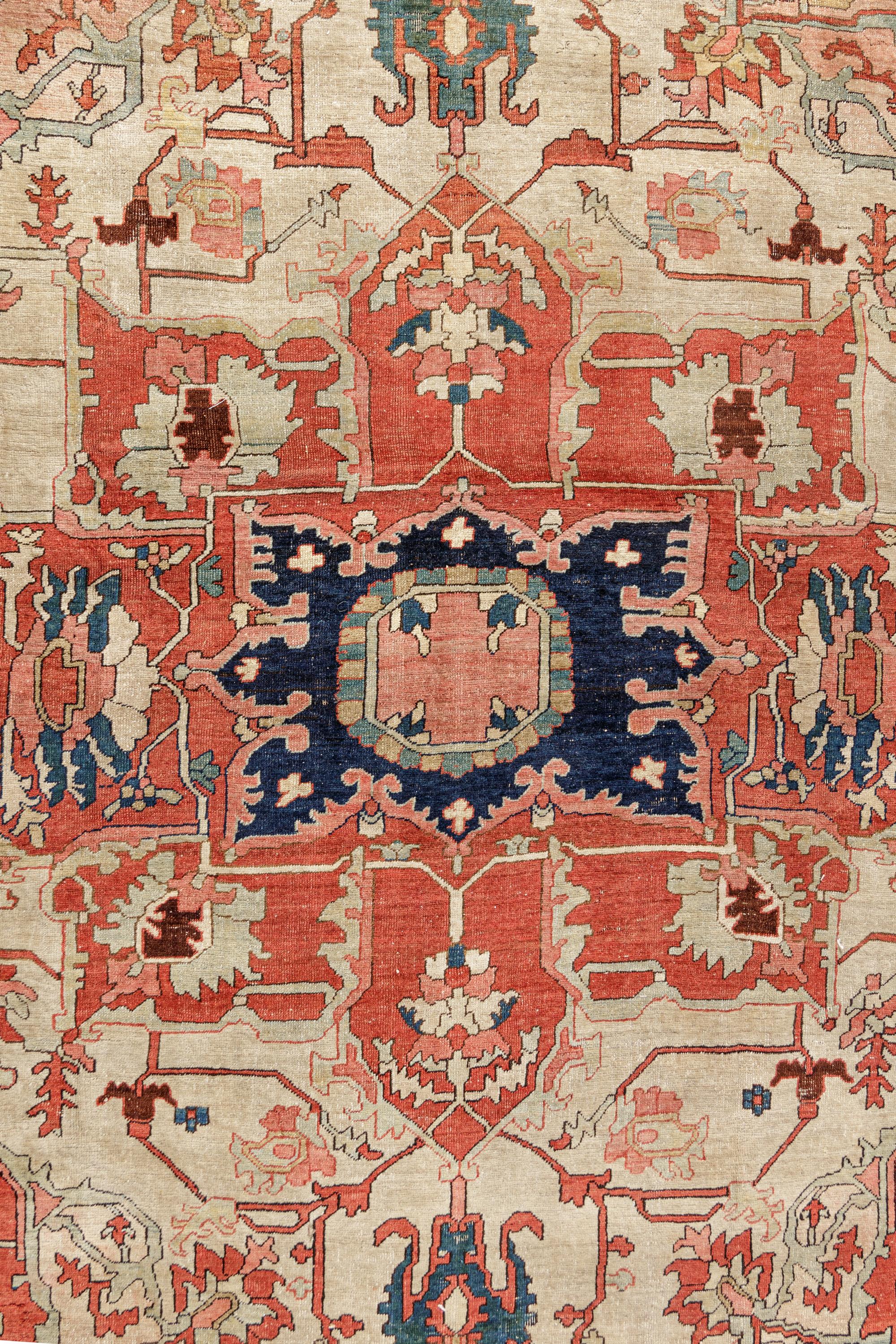 A Serapi Wool Rug