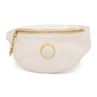 Gianni Versace, White Leather Belt Bag