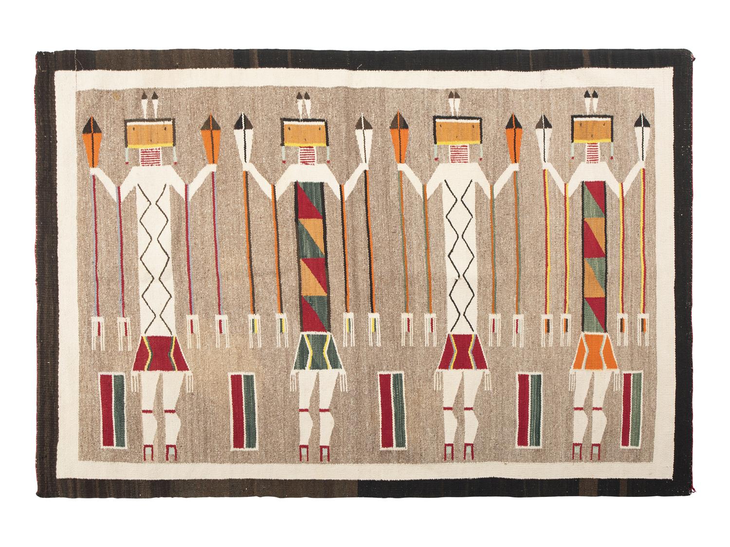 Navajo Yei Weaving / Rug