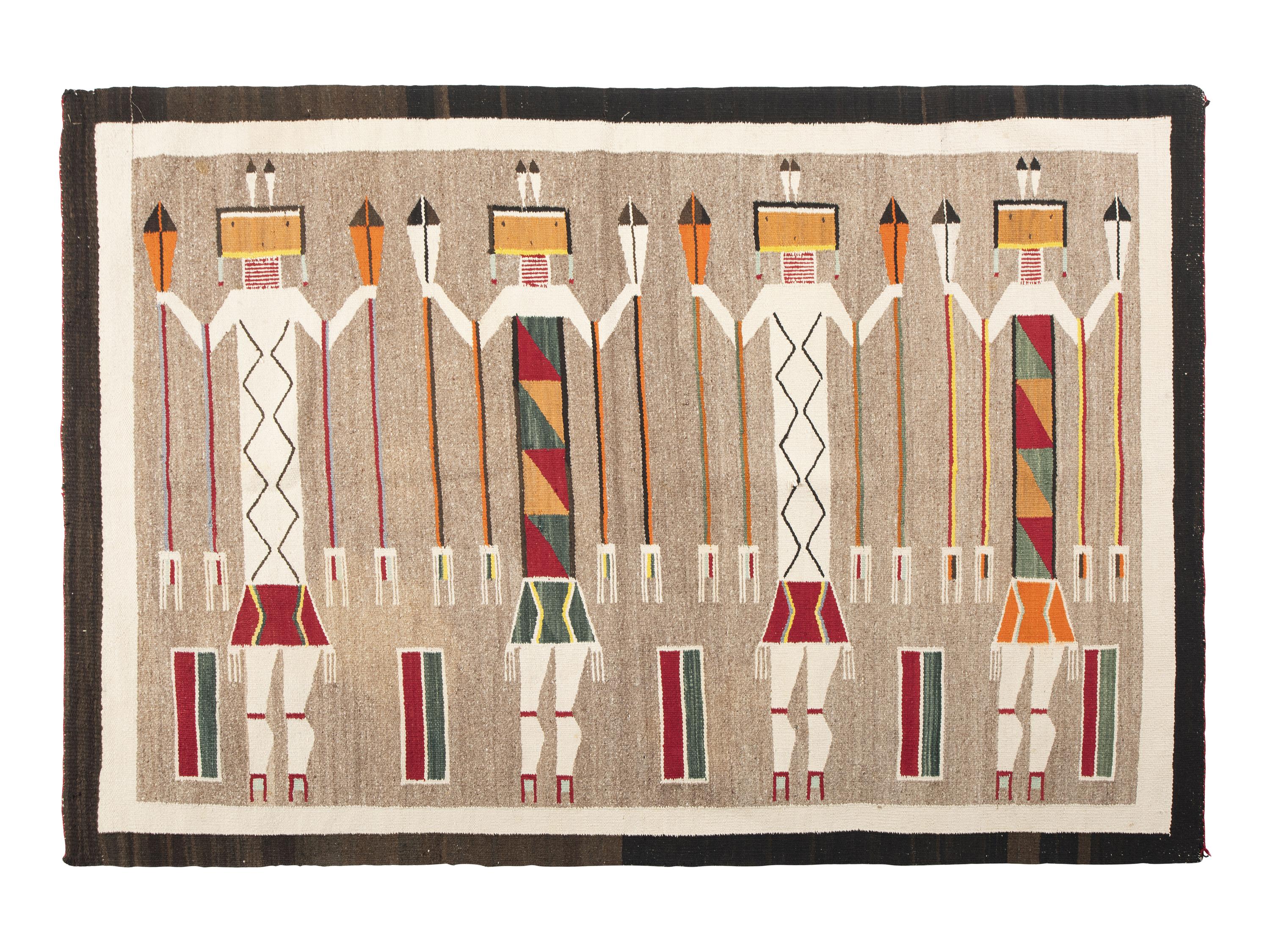 Navajo Yei Weaving / Rug