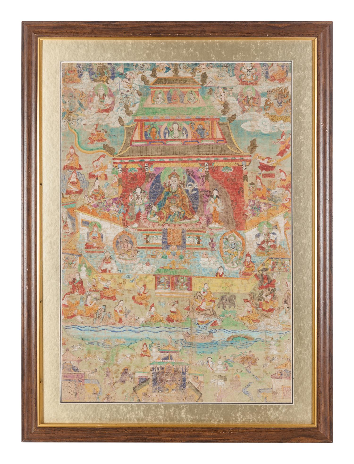 A Tibetan Thangka