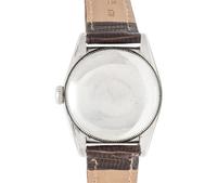 ROLEX, REF. 6050 STAINLESS STEEL 'OYSTER PERPETUAL BUBBLEBACK' WATCH