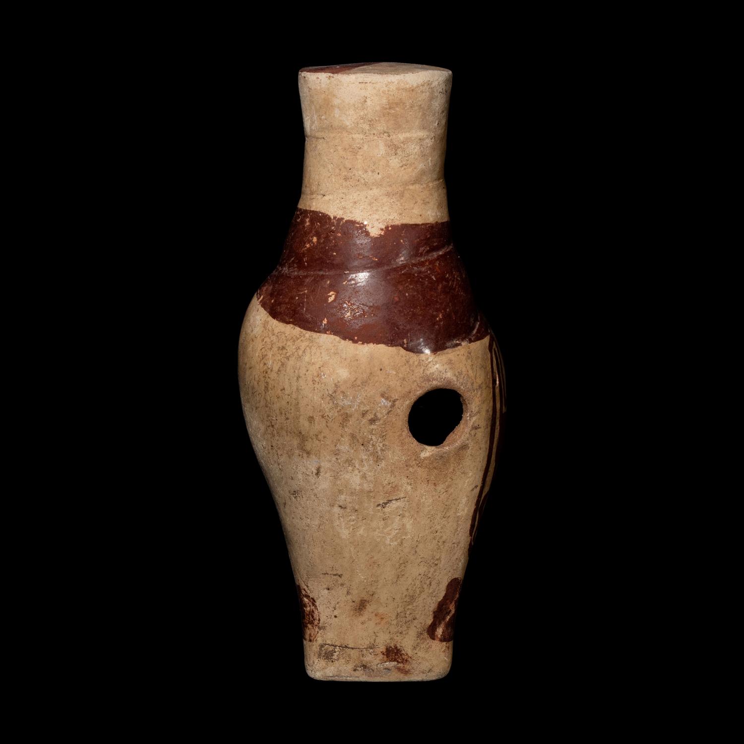 Seven Nariño, Tairona, and Sinu Terracotta Flutes (Ocarinas)