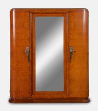 Art Deco Armoire, Likely French, circa 1920-30s