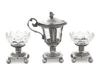 Three French Silver Table Articles