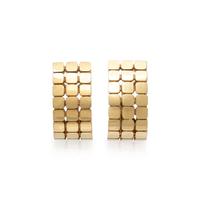 TIFFANY & CO., YELLOW GOLD EARRINGS