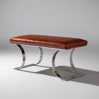 Karl Springer (German-American, 1931–1991) — JMF Bench, c. 1970