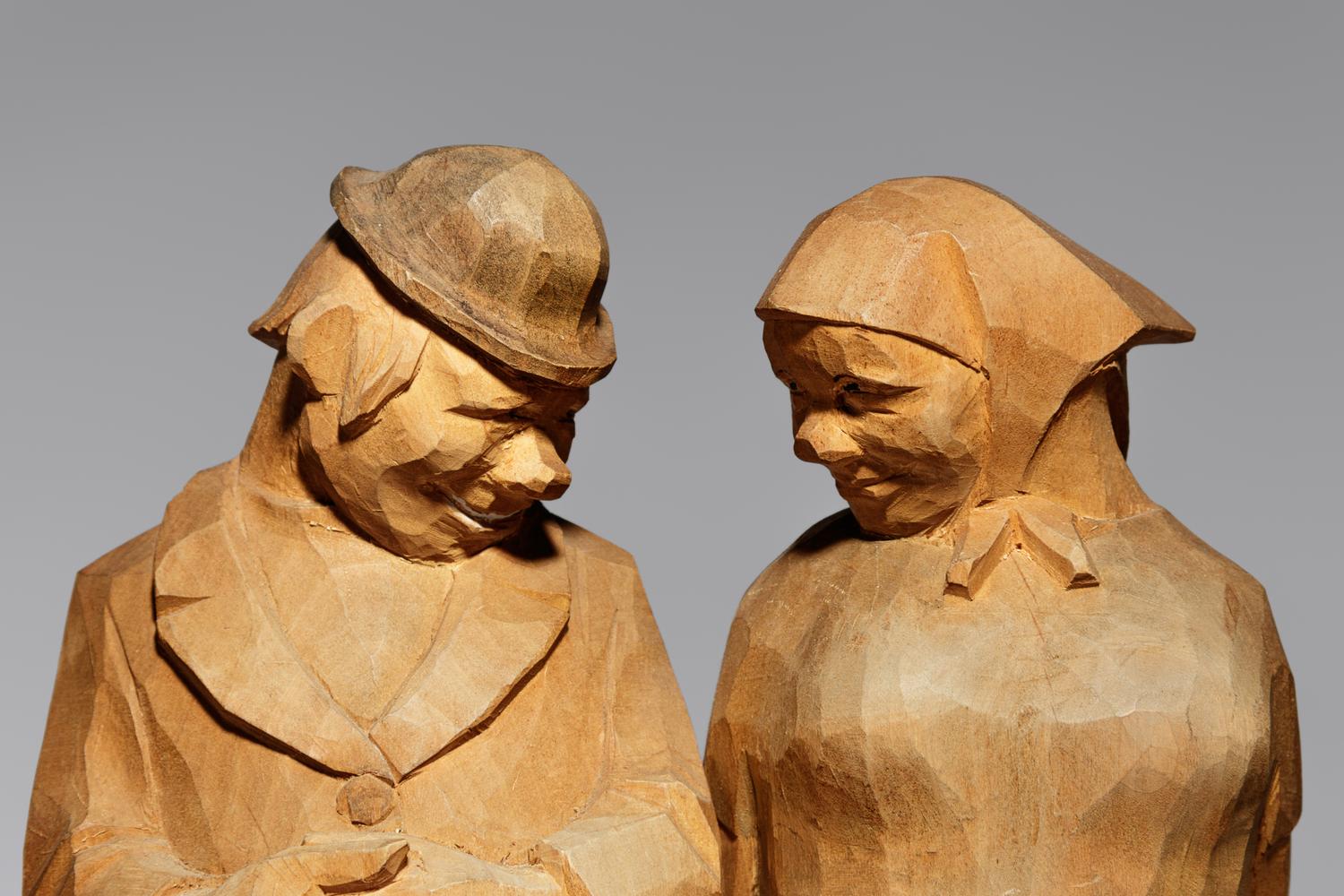 Two Figures Standing