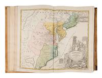 [MAPS]. HOMANN, Johann Baptist (1663-1724), HOMANN HEIRS, and Georg Matthäus SEUTTER (1678-1757). [Composite Atlas]. [Nuremberg, Augsburg, and others: Homann Heirs and others, maps dated between 1728-1765].