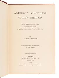 DODGSON, Charles Lutwidge ("Lewis Carroll") (1832-1898). A group of 8 works, including: