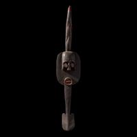 An Ijaw Carved Wood Water-Spirit Dance Headdress