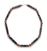 A Roman Mosaic Glass Bead Necklace