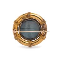 Etruscan Revival, Gold Pendant/Brooch
