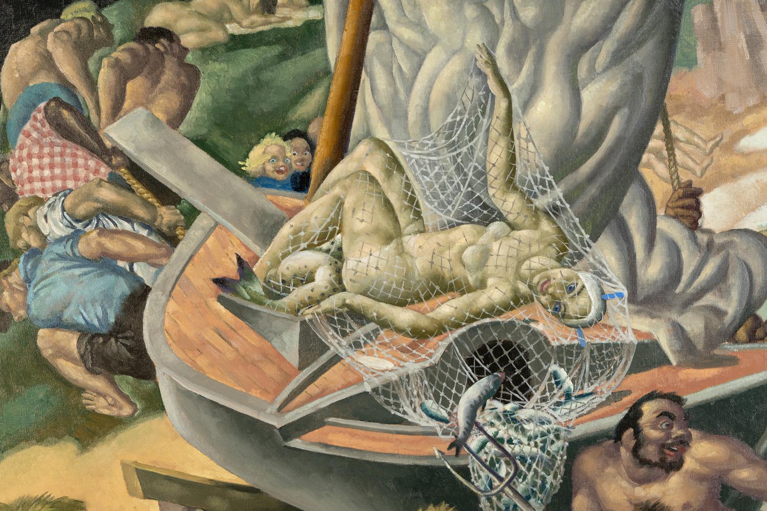 The Fisherman (Woman in Net) , 1948
