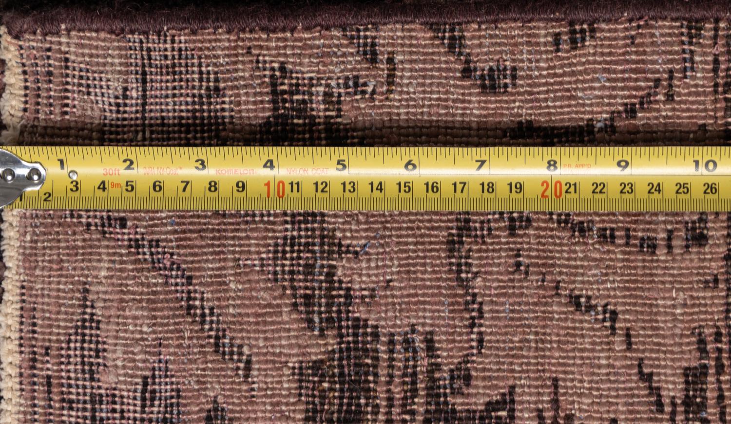 A Contemporary Silk and Wool Blend Rug