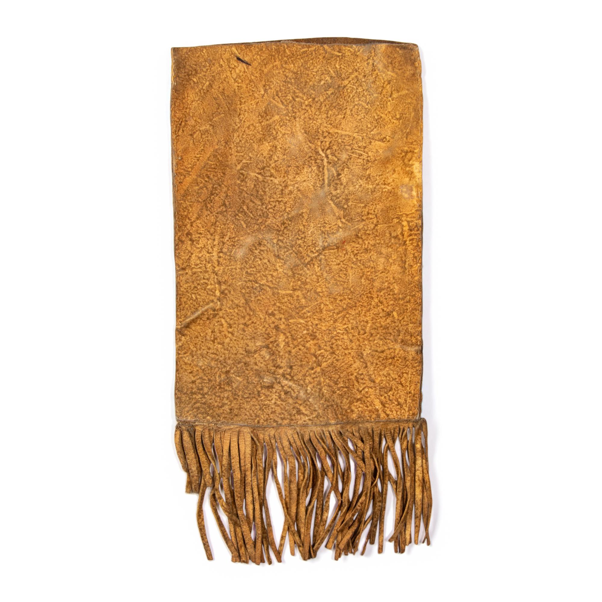 Assiniboine Beaded Hide Bag