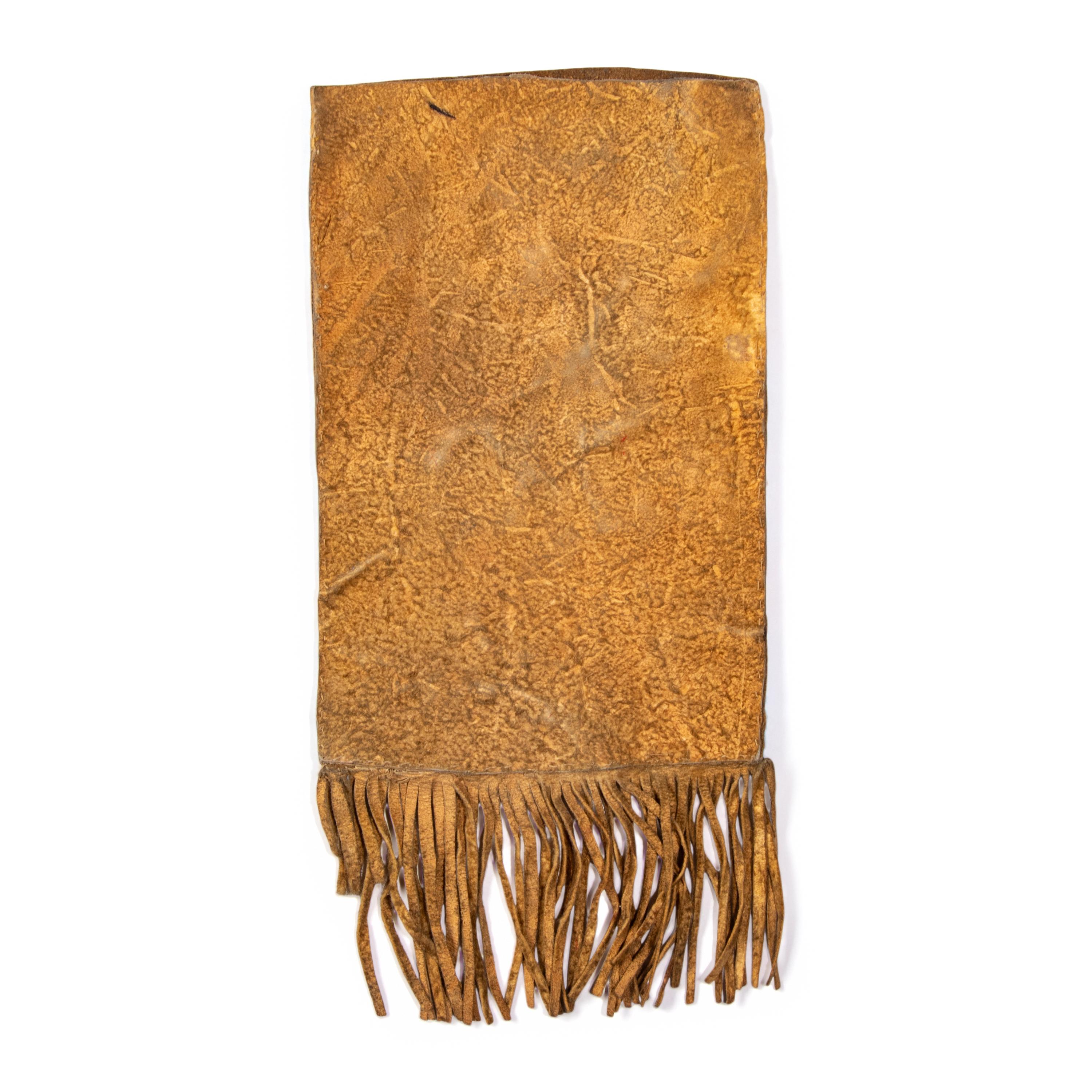 Assiniboine Beaded Hide Bag