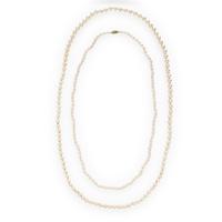 Two Cultured Pearl Necklaces