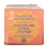 Six Tin Clown and Circus Toys