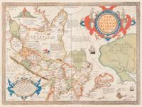 [ASIA & AMERICA] -- ORTELIUS, Abraham (1527-1598). Tartariae sive Magni Chami Regni typus . [Antwerp: ca 1570].