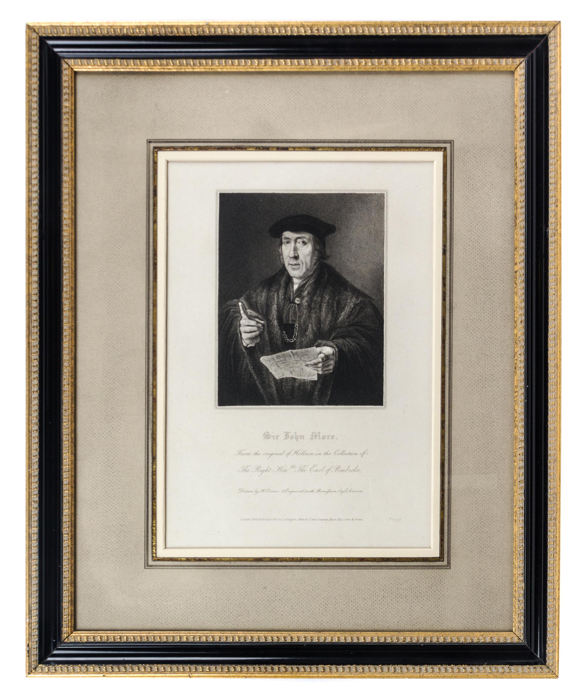 A Set of Twelve Engravings Each 21 1/2 x 17 1/2 inches (framed). — JOHN HENRY ROBINSON, LONDON, 19TH CENTURY