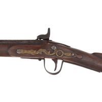 Late-19th Century Hudson's Bay Company Percussion Trade Gun by Barnett